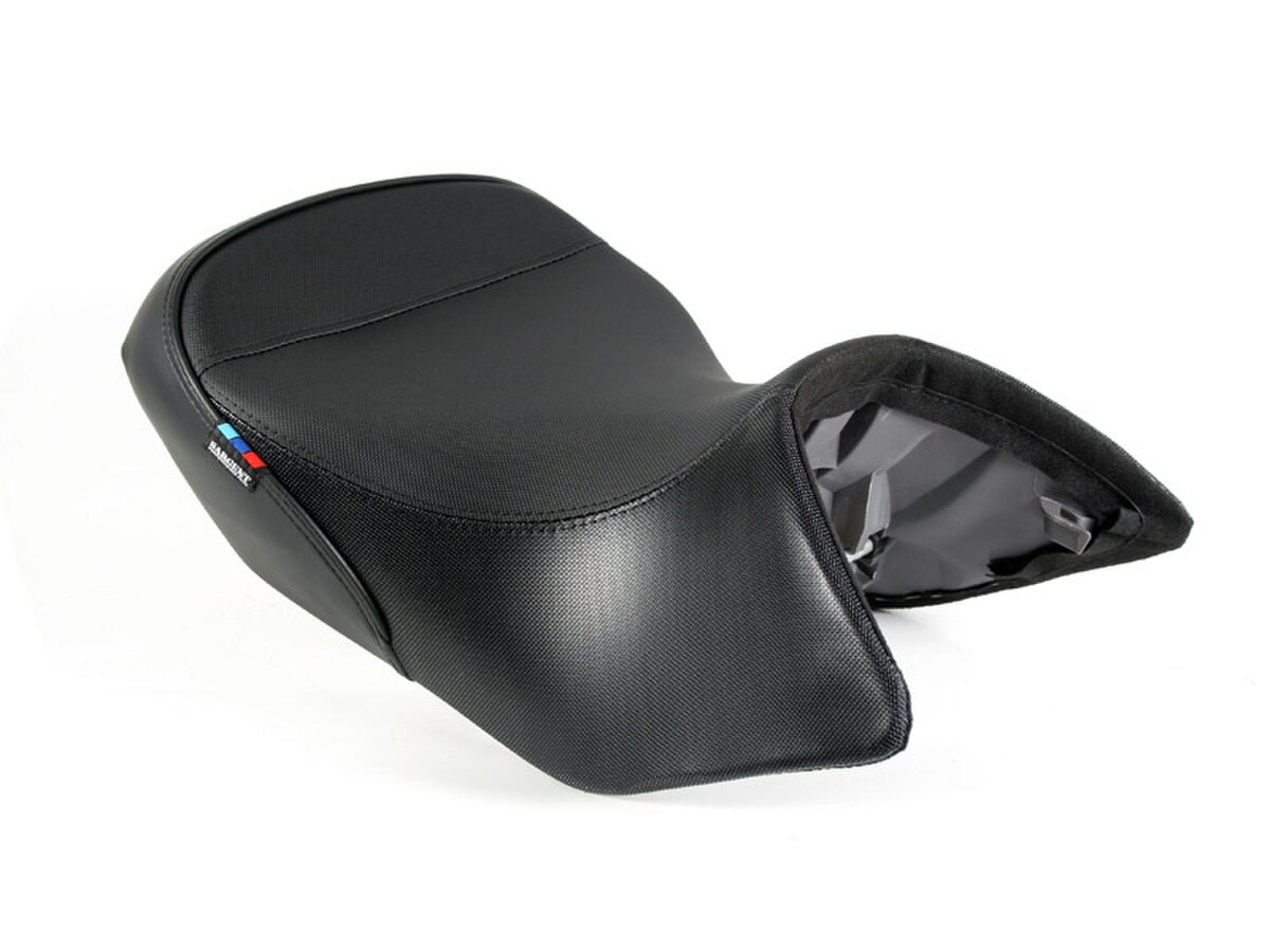 BMW R 1200 GS/GSA 2004-13 World Sport Performance Plus Front Seat, All Black
